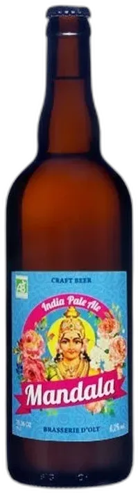 photo du vin Bière Ipa, Brasserie d’Olt, Mandala