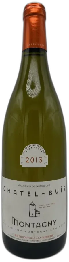 illustration du vin Chatel-Buis Montagny Vignerons de Buxy 2013 Bourgogne France