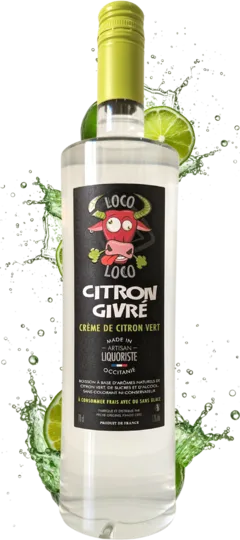 illustration du vin Crème de Citron Vert Givré Loco Loco