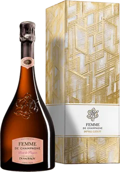 vue du vin Duval-Leroy Femme de Champagne Rosé de Saignée 2008