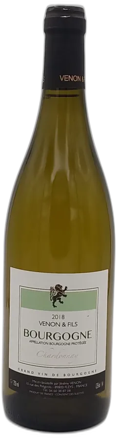 photo du vin Bourgogne Bourgogne Chardonnay 2018 Domaine Venon
