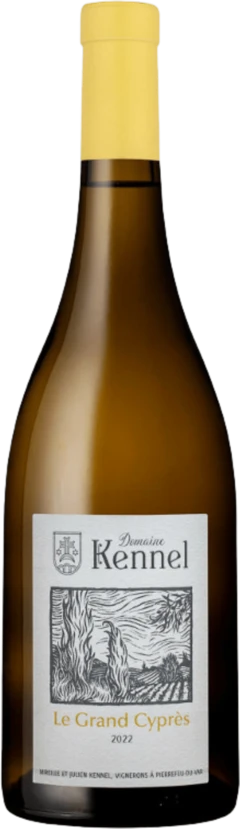 photo Domaine Kennel Viognier Provence 2022 le Grand Cyprès
