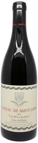 image du vin Domaine de Saint Cosme les Deux Albion Rouge 2022