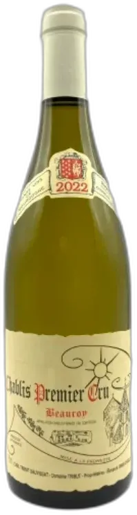 photos du vin Domaine Laurent Tribut Chablis 1er Cru Beauroy 2022