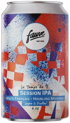 photo Bière Fauve le Temps du b Session Ipa