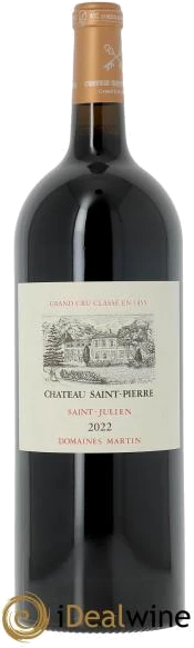 photo Château Saint-Pierre 4ème Grand Cru Classé 2022