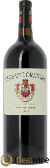 photo Clos de L&Apos;Oratoire Grand Cru Classé 2022