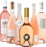 vue du vin Rosé d’Été de Provence 6x Paquet de Dégustation