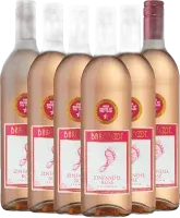 photo du vin 12er Vorteils-Weinpaket White Zinfandel Barefoot