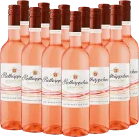 image du vin 12er Vorteils-Weinpaket Spätburgunder Rosé Alkoholfrei Rotkäppchen