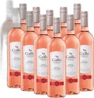illustration du vin 12er Vorteilspaket White Zinfandel Gallo Family