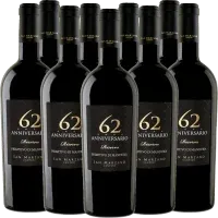 photo 9x Vorteils-Weinpaket Anniversario 62 Primitivo di Manduria Doc Cantine San Marzano