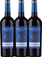 photo 3er Vorteils-Weinpaket Primitivo Puglia Igt Mandorla