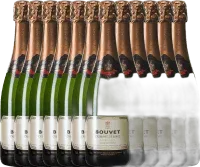 illustration du vin 12er Vorteils-Weinpaket Crémant Brut Blanc Excellence Bouvet Ladubay