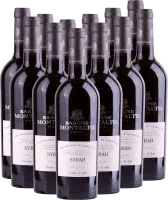 illustration du vin 12er Vorteils-Weinpaket Collezione Famiglia Syrah Terre Siciliane Igt Barone Montalto