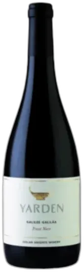 photo Yarden Pinot Noir Vin Rouge Israélien Casher