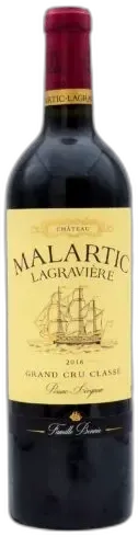 photo Château Malartic Lagravière, Grand Cru Classé Pessac Léognan, Bordeaux Français Magnum Vin Rouge Casher