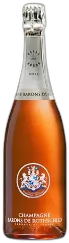 photo Champagne Rothschild Rosé Champagne Français Casher