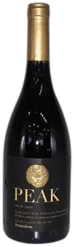 photo Psagot Peak Vin Rouge Israélien Casher