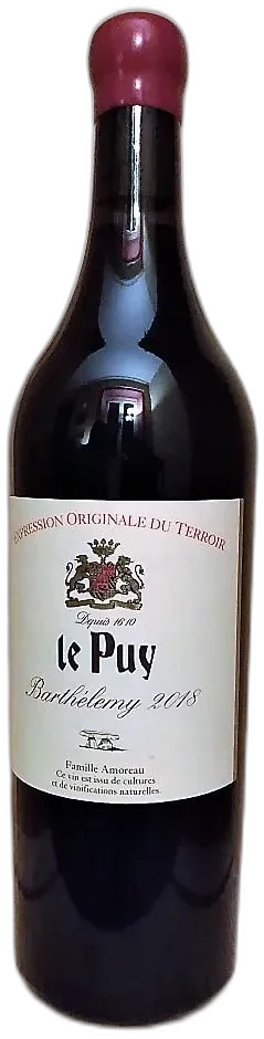 photo Barthélémy 2018 Domaine le Puy