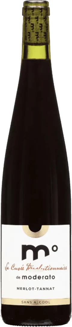 photos du vin Moderato Rouge Merlot Sans Alcool