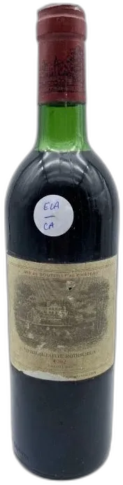 photo Château Lafite Rothschild 1982 The ea