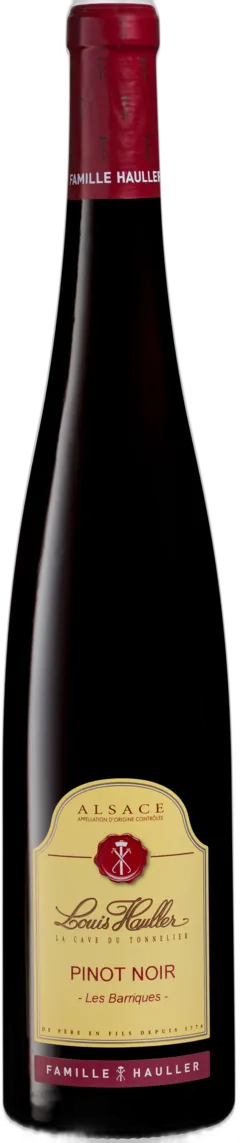 photo Louis Hauller Pinot Noir les Barriques