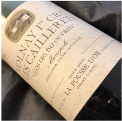 photo Domaine Pousse or Volnay les Caillerets 60 Ouvrees 2016