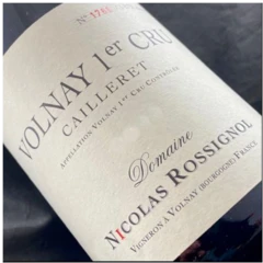 photo Domaine Nicolas Rossignol Volnay Cailleret 2017 Magnum