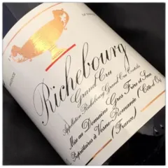 vue du vin Domaine Gros Frere et Sœur Richebourg 1983 5cm