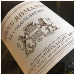 photo Domaine Comte Liger Belair Vosne Romanee la Colombière 2016