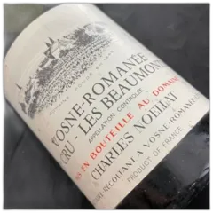 photo du vin Domaine Charles Noellat Vosne Romanee Beaumonts 1985 Ela