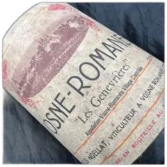 aperçu du vin Domaine Charles Noellat Vosne Romanee les Genevrieres 1983