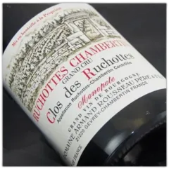 photo Domaine Rousseau Ruchottes Chambertin Grand Cru 1982