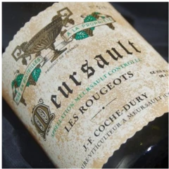 photo Domaine Coche Dury Meursault les Rougeots 1990