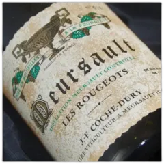 photo Domaine Coche Dury Meursault les Rougeots 1994