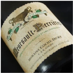 photo Domaine Coche Dury Meursault Perrieres 1988 Etla