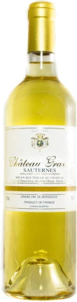 photo Sauternes Château Gravas 2022 Blanc Liquoreux