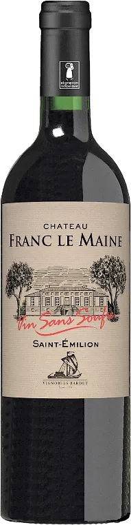 photo Château Franc le Maine Sans Soufre Rouge 2018