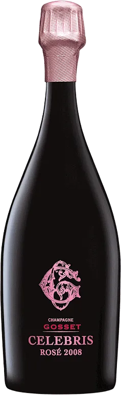 illustration du vin Gosset Celebris Rose en Etui 2008 Aoc Champagne