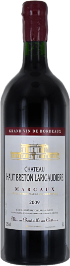 photo Château Haut Breton Larigaudière Margaux 2009 Rouge Double Magnum