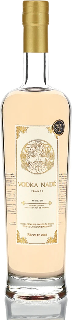 photo Vodka Nadé Millésime 2021 Vieillie en Fût de Fronsac