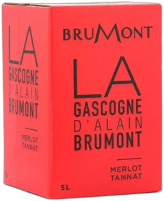 photo Côtes de Gascogne Igp Vin Rouge d’Alain Brumont en Bib