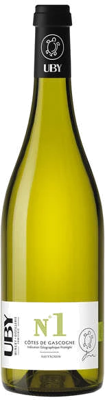 photo Uby n°1 Sauvignon Blanc Vin Blanc Igp Côtes de Gascogne