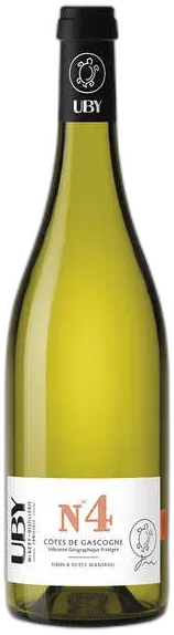 photo Uby n°4 Vin Blanc Côtes de Gascogne Gros & Petit Manseng Doux