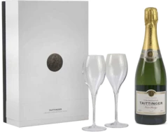 photo Champagne Taittinger Brut Prestige et 1 Vasque Offerte