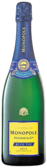capture du vin Champagne Heidsieck & co Monopole Blue Top