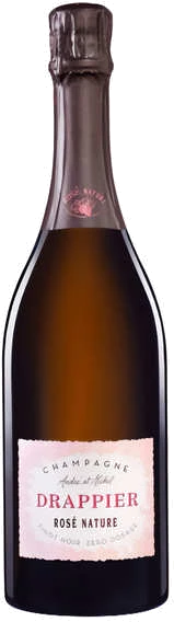 photo Champagne Drappier Rosé Brut Nature