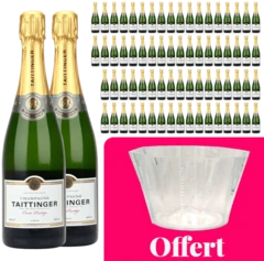 photo Champagne Taittinger Brut Prestige et 1 Vasque Offerte