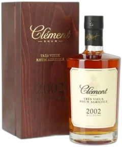 photo Rhum Vieux Millésime 2002 Rhum Agricole Clément